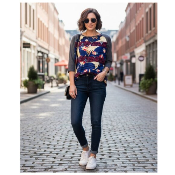 Lularoe Randy Top - Picture 1 of 4